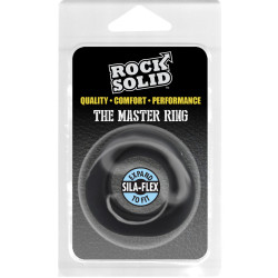 RockSolid by Doc Johnson Cockring The Master Ring 25 mm Noir